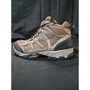 ASCEND 5241001 Bone Dry Men's Size 14W Brown Leather 6" Waterproof Hiking Boots